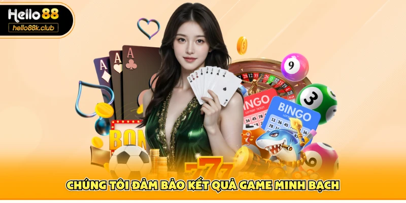 Giấy Phép Hoạt Động 3 Chúng tôi đảm bảo kết quả game minh bạch