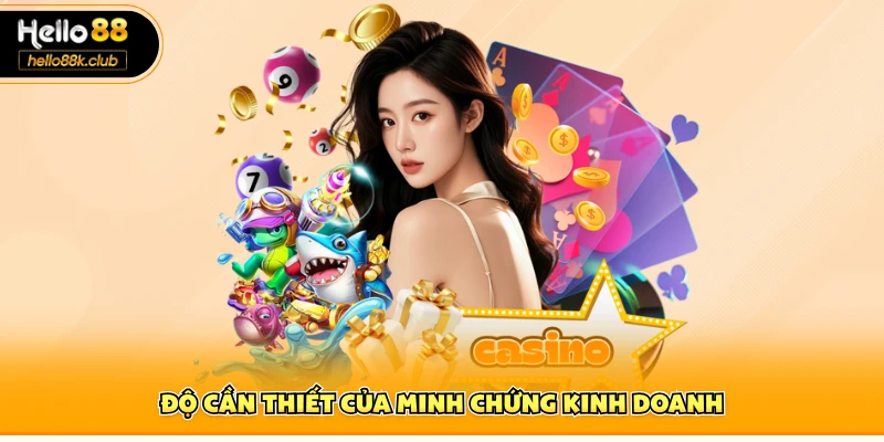 Giấy Phép Hoạt Động 4 Độ cần thiết của minh chứng kinh doanh
