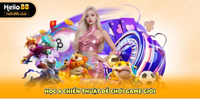 Poker Omaha Hello88 – Luật Chơi Và Chiến Thuật Chuẩn 3 Học 4 chiến thuật để chơi game giỏi